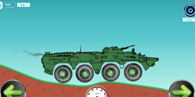 Car Physics BTR 80