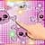 Pink Girly Skulls LWPfree