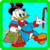 Donald Duck on a journey around the world