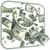 Flying Dollars 3D Live Wallpaper