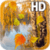 Autumn birch grove