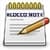 Blocco Note original