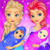 Twins New Baby Born and Twins Mom