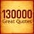 130000 Great Quotes