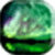 Aurora over wallpaper