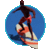 African Tsunami Surfer
