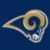 St Louis Rams Smoke Effect Wallpaper