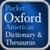 Pocket Oxford American Dictionary and Thesaurus