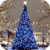 Blue Christmas Tree 2014 Live Wallpaper
