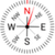 Compass with Map