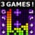 Bricks: 3 tetris games