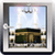 Islamic Design Glass Door Lock