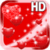 Red Hearts HD Live Wallpaper