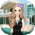 Dress up and hairstyle for girl