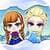 Matching Color Games with Frozen Cartoon Puzzle