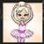 Ballerina Coloring Book