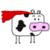 Flutter cow
