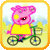 Pepi The Cyclist Pigs 2D