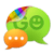 GO SMS New Year Theme - Red