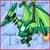 Combine Dino Robot Ptera Green