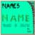 Names In Shapes