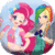 Dress up modern pony girl