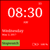 Digital Clock With Seconds And Stopwatch