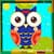 Cute Owls Coloring Book