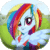 Dress up Rainbow pony