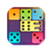 Dominoes puzzle - merge blocks with same numbers