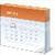 Calendar Widget KEY select