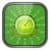 Green Nature HD Clock