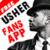 Usher wallpapers android app