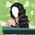 Cool Woman Long Hair Photo Montage