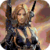 Warrior Girl Live Wallpaper