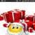 Santa Funny Smiley Animated Wallpaper