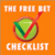 Free Bet Checklist