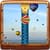 Air Balloon Zipper Lock Screen
