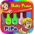 Baby drums and piano keyboard Music