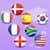 Memory Game Flags - Free