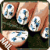 Nail Design Beautiful Art Gold  AA