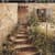 Rain on steps Anime