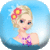 Dress up Elsa for beach