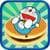 Doreamon run and race to eat doughnut FOR KIDS