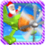 Flying Santha claus