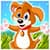 Sweet Puppy Coloring Book