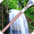Waterfall Zipper Lock Screen