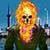 Ghost Fire Skull Superhero - Blaze Battle