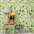 Green Floral Vintage Wallpaper