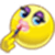 Dirty emoji photo wallpaper